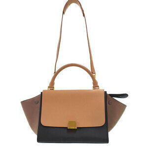 Celine Trapeze Tricolor Handbag Shoulder Bag